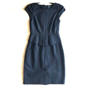 J. Crew Peplum Dress (Size 0)